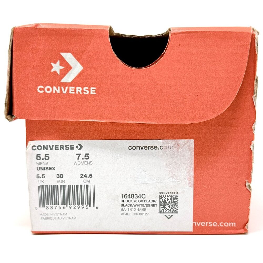 Converse × Undercover Chuck 70 Ox (Black/Camo Print) DS 5.5/7.5 - Picture 15 of 16